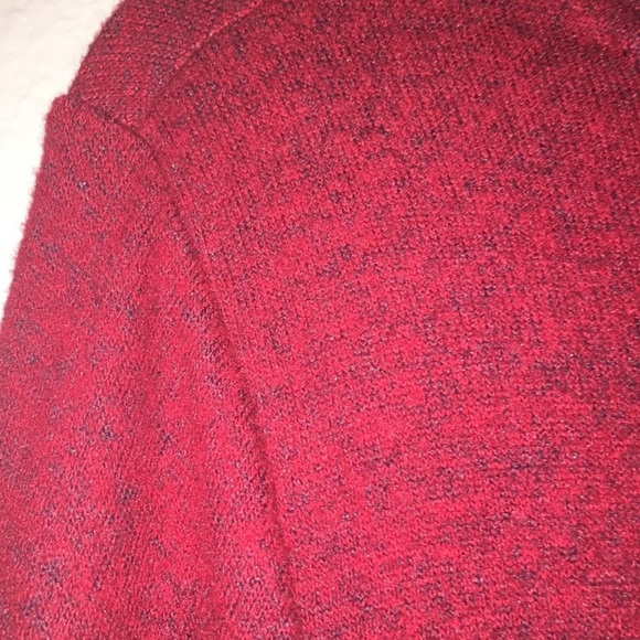 Maroon Long Sleeve Blouse - Picture 4 of 4